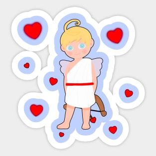 Chibi angel Sticker